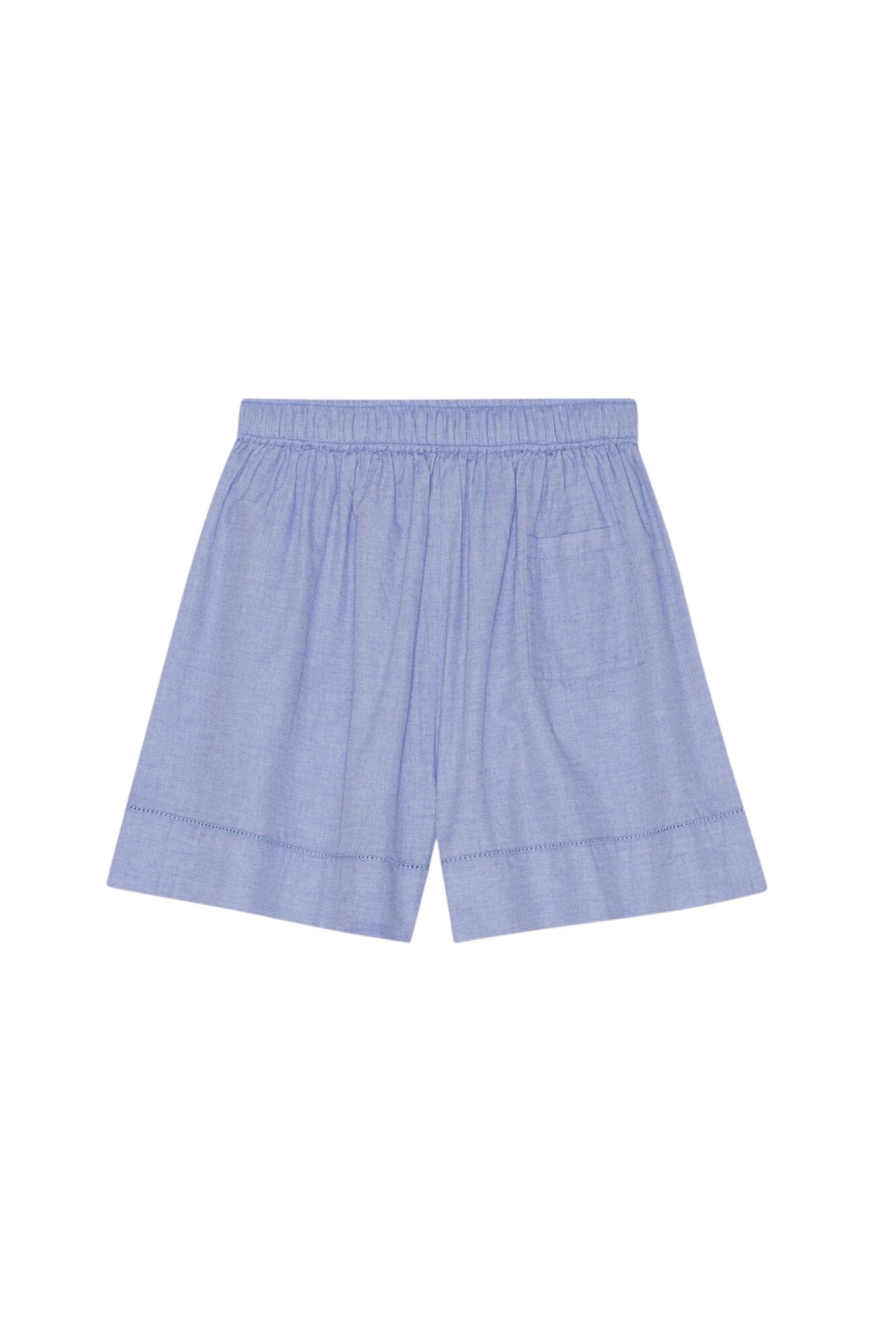 Wake chambray shorts - Light Blue